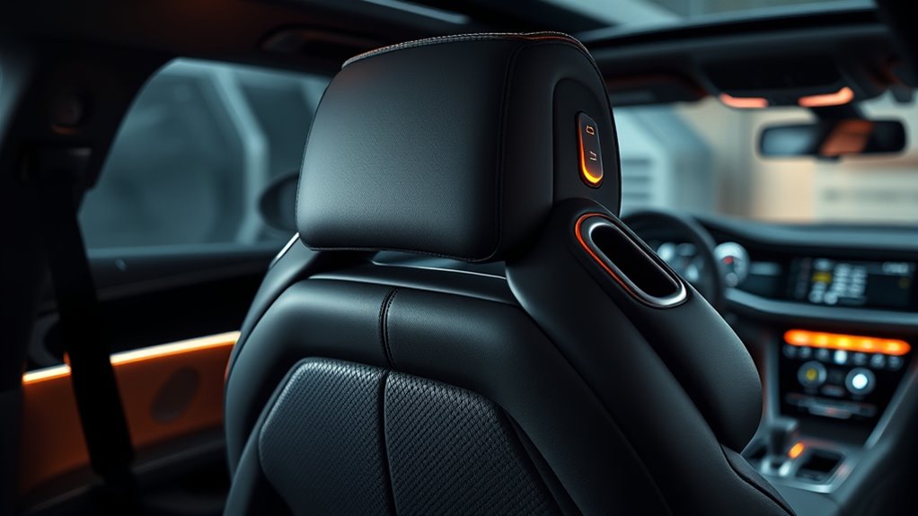 luxury car massage features