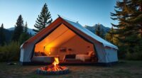 luxury durable camping tents