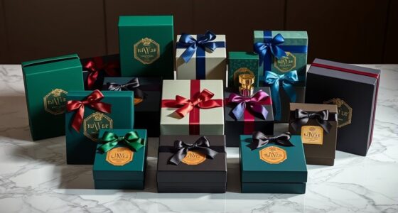 luxury fragrance gift box selection