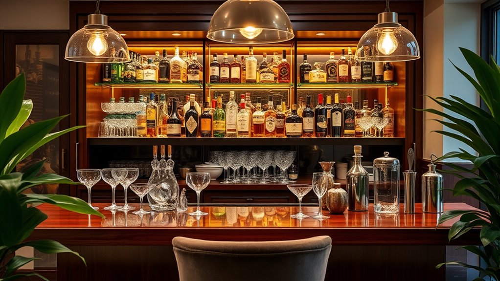 luxury home bar inspiration