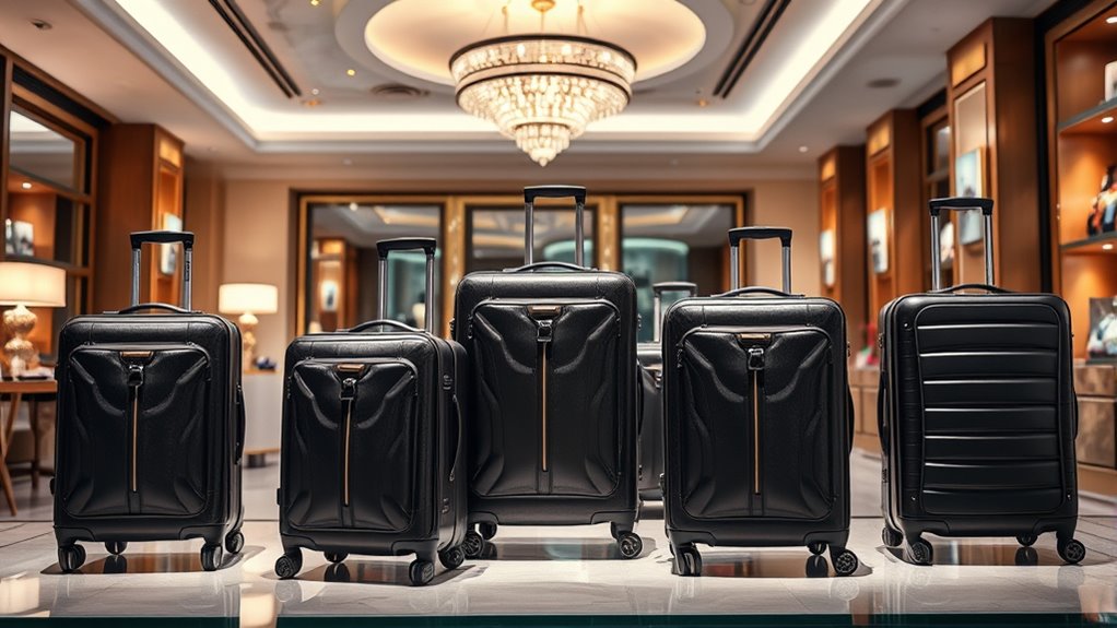 luxury luggage selection criteria