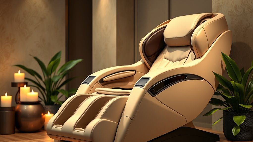 luxury massage chair features
