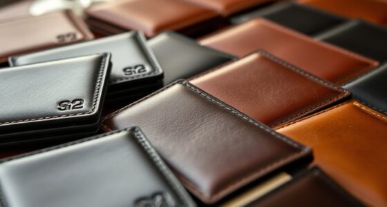 luxury men s leather wallets