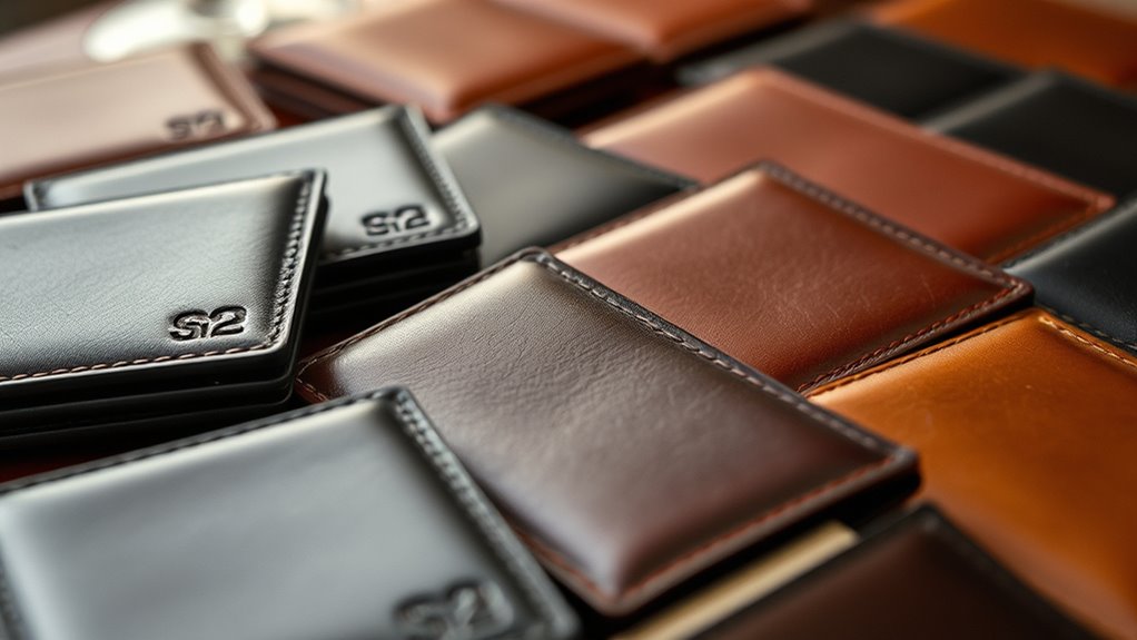 luxury men s leather wallets