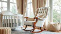luxury nursery rocking chairs