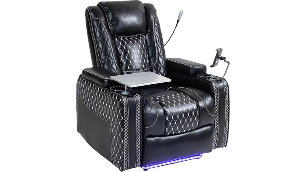 luxury reclining chair features