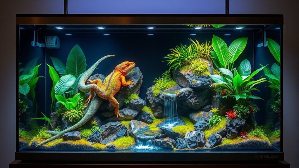 luxury reptile terrarium designs