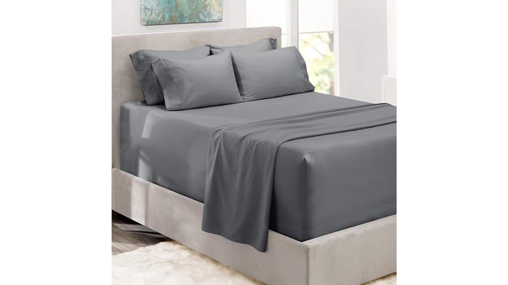 luxury soft 6 piece bedding