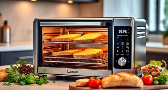 luxury toaster ovens with air frying
