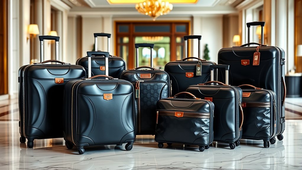 luxury travel luggage sets