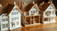 luxury wooden dollhouse collections