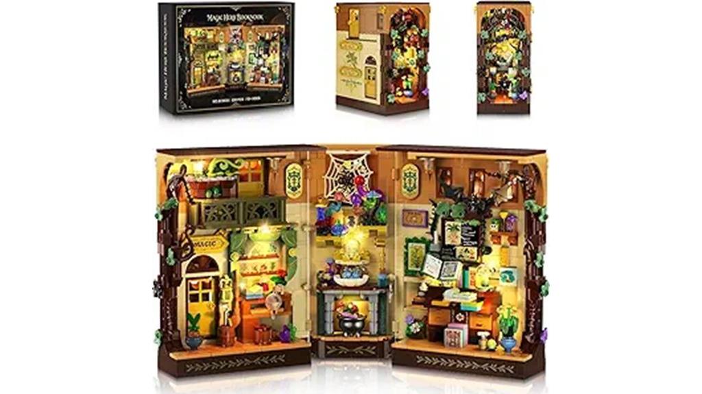 magic herb book nook