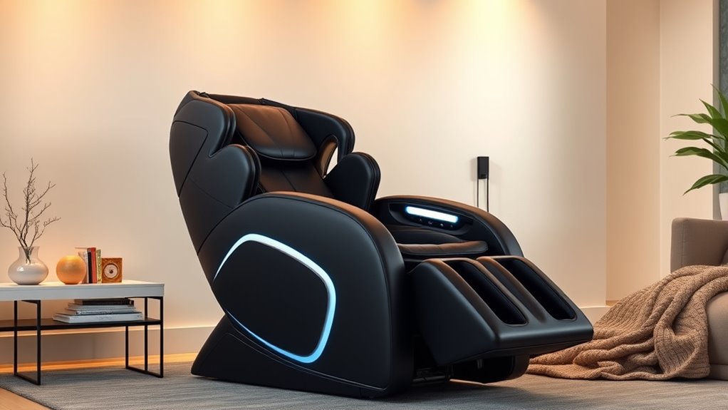 massage technology and features