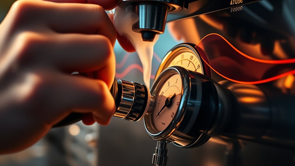 master pressure calibrate consistently