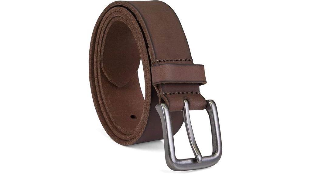 mens 35mm leather belts