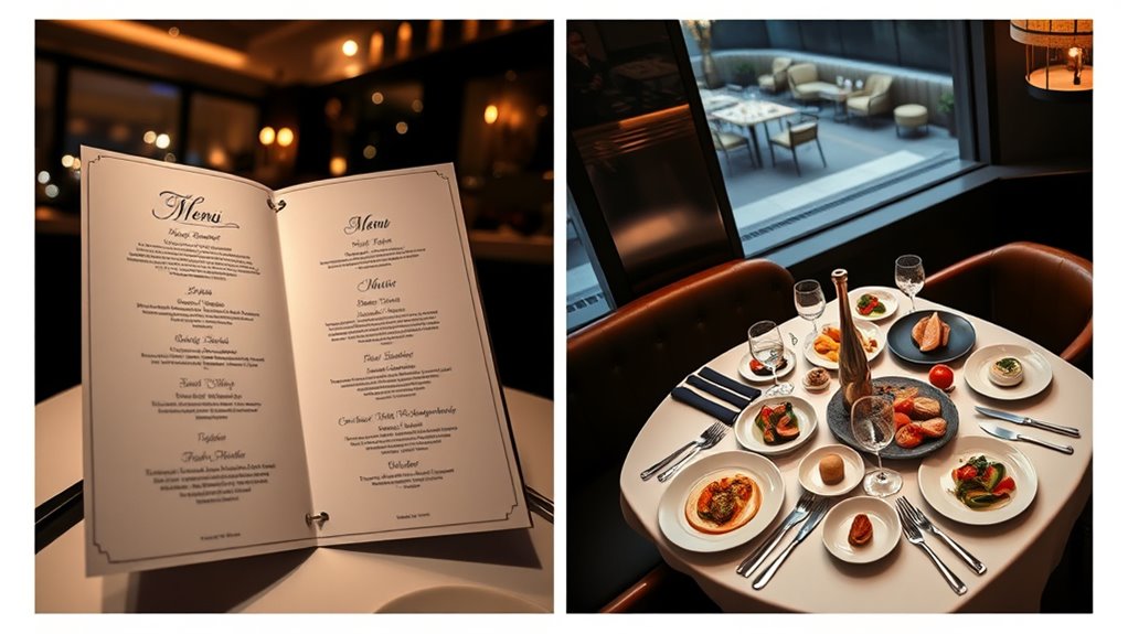 menu options enhance dining flexibility