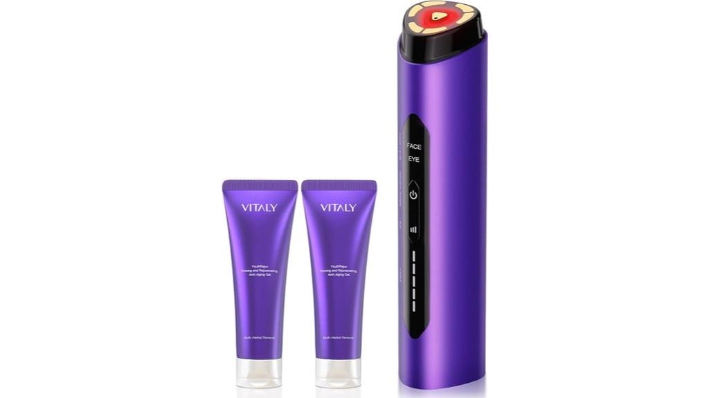 microcurrent light therapy device