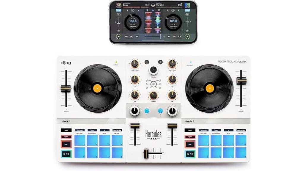 mobile dj controller compact