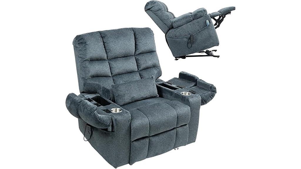 motorized heated massage chair