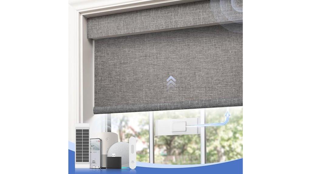 motorized remote window blinds