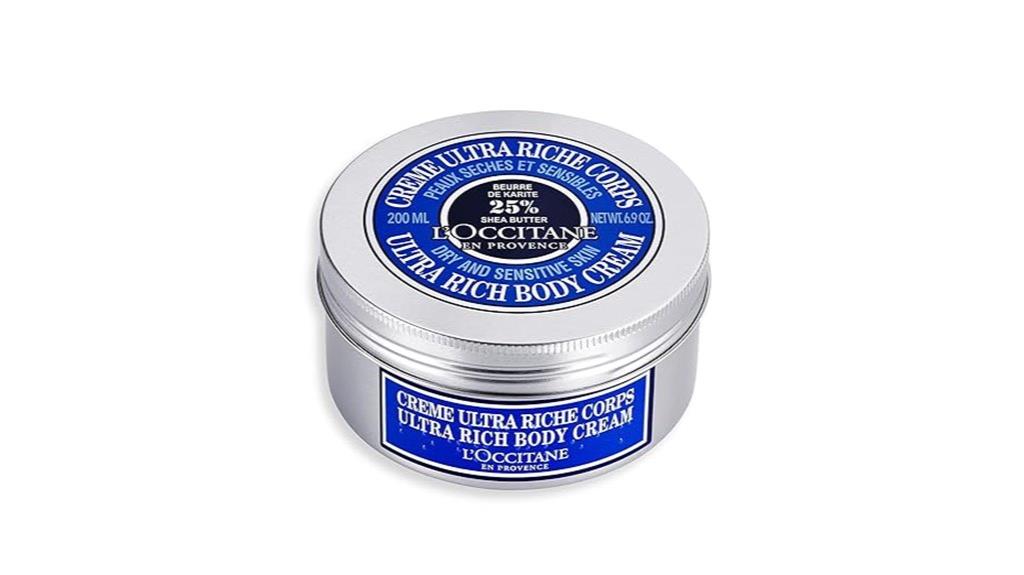 nutritious shea butter body cream