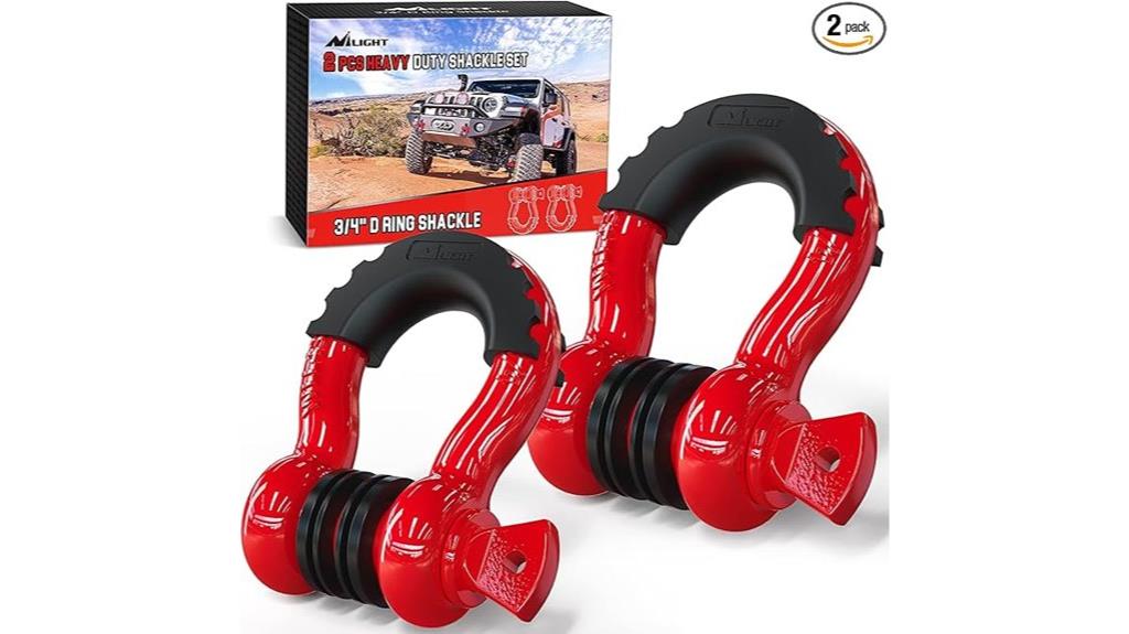 off road shackle set