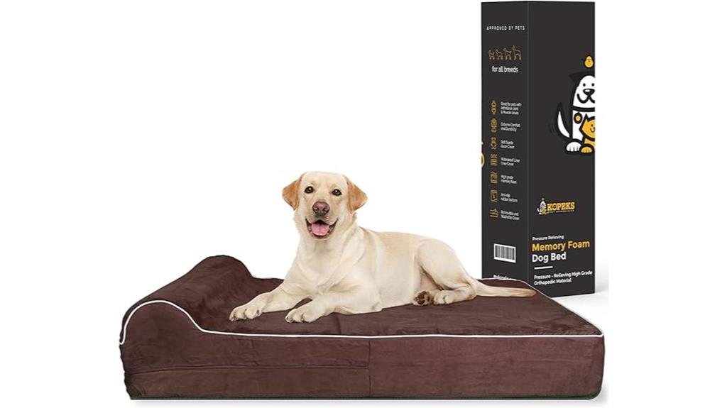 orthopedic memory foam bed