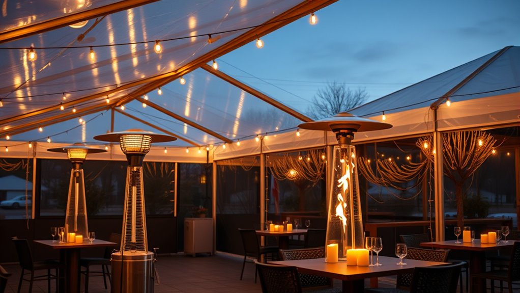 outdoor dining safety measures