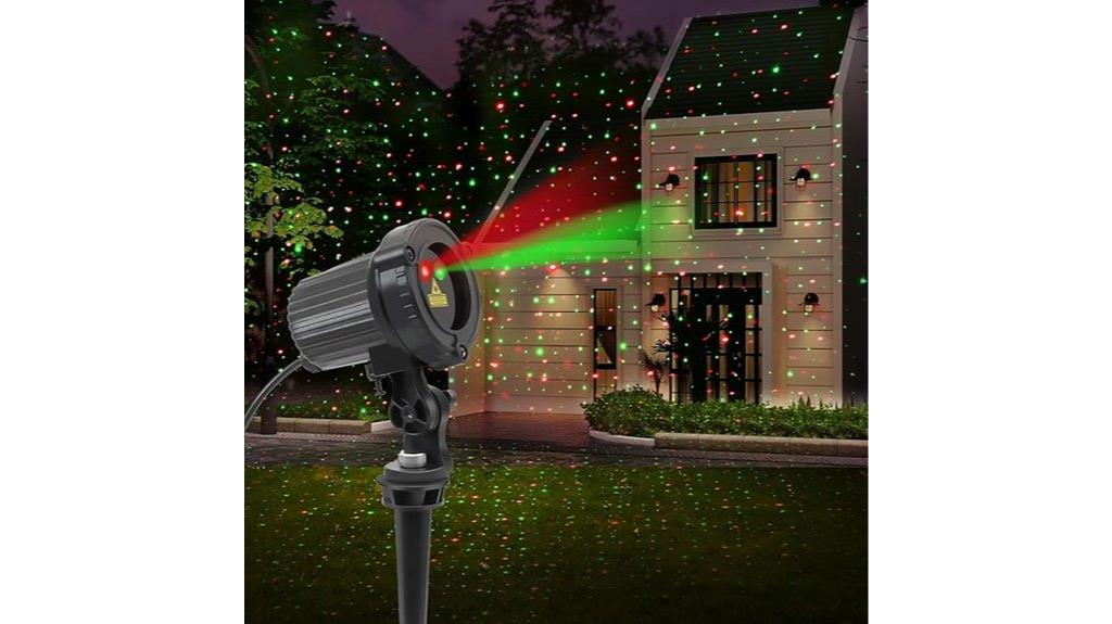 outdoor laser holiday lights