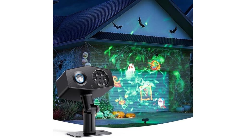 outdoor projector light control