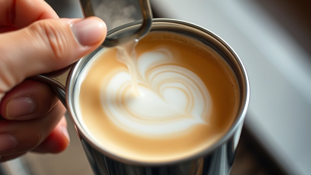 perfect microfoam milk technique