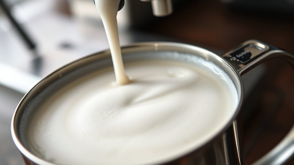 perfect milk steaming technique