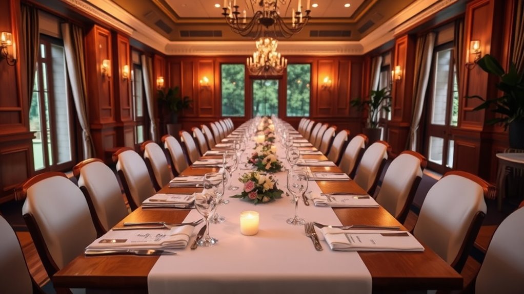 personalized private dining experience
