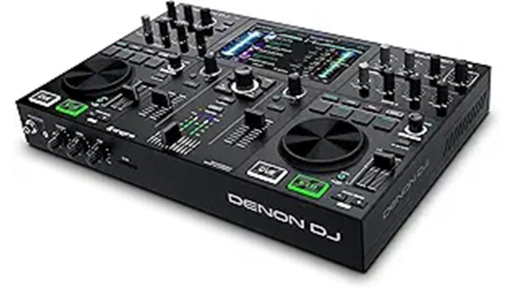 portable dj controller mixer