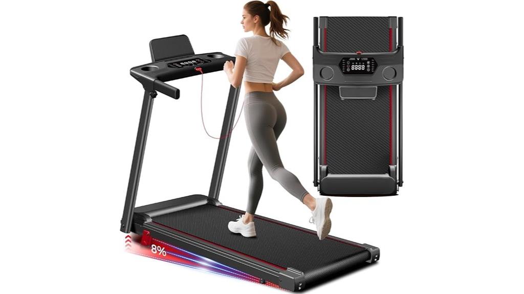 portable incline 3 in 1 treadmill