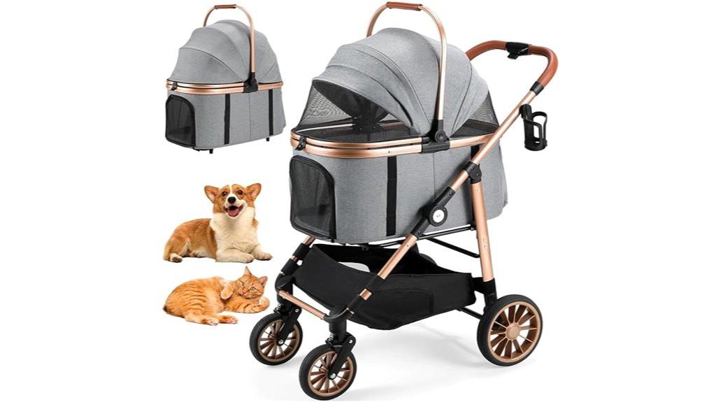 portable small animal stroller