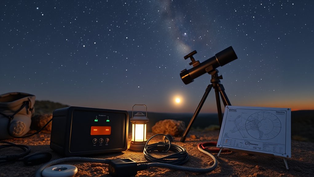 portable stargazing power options