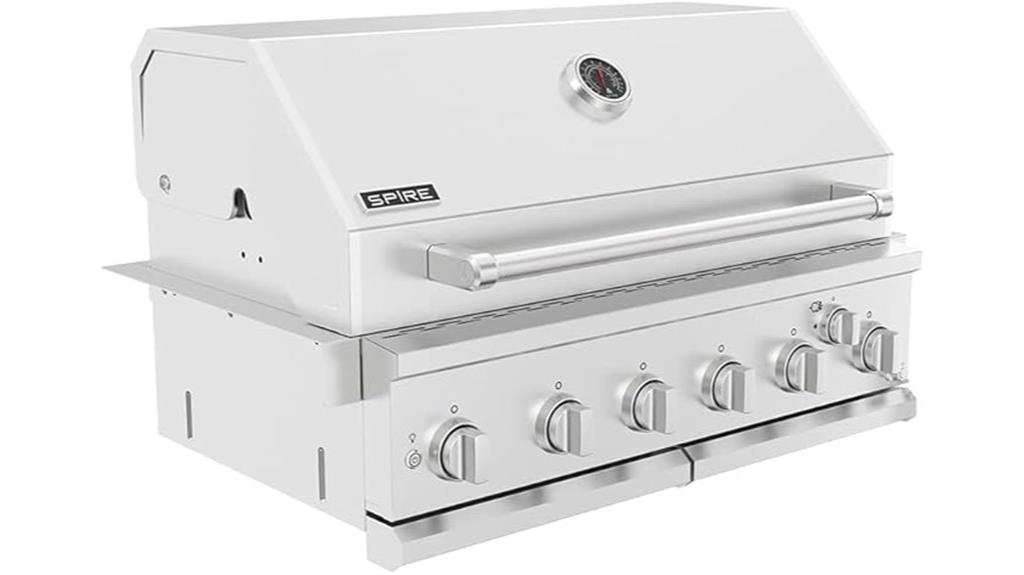 premium 6 burner built in
