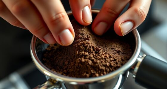 prepare distribute tamp puck