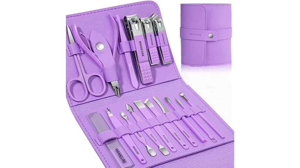professional 16 piece nail clipper set