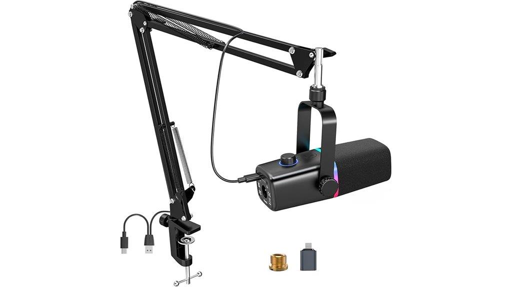 professional gaming microphone equipment