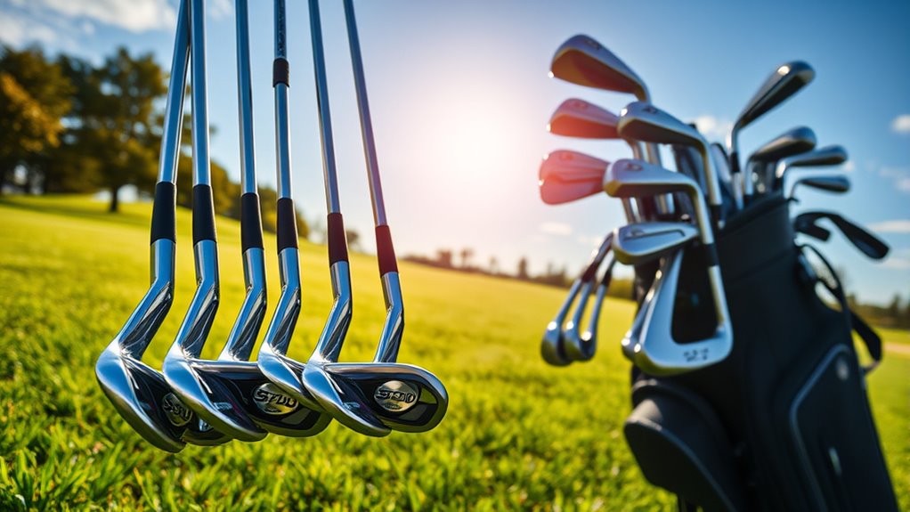 professional golf club selection