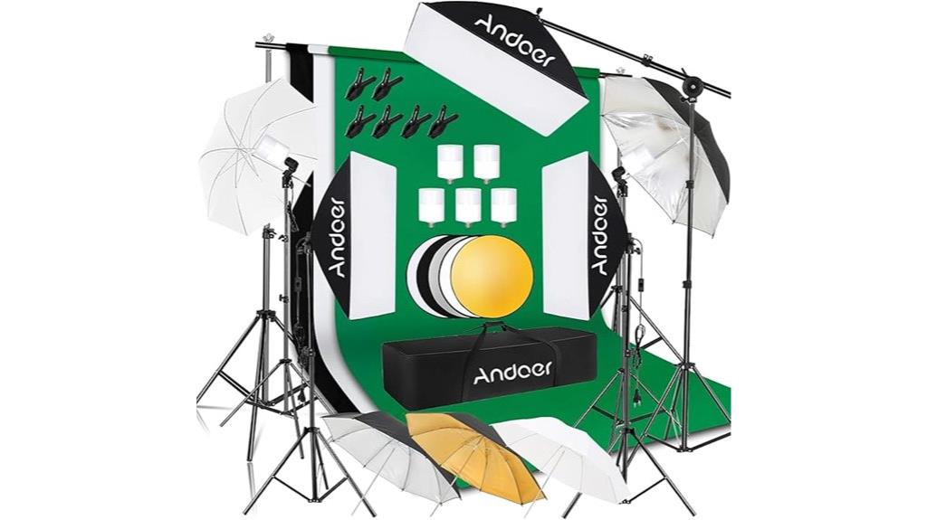 professional softbox photography kit