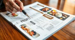 profit per menu item
