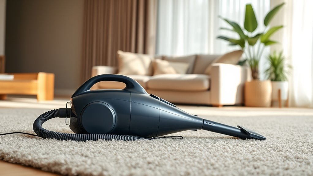 quiet powerful compact vacuum