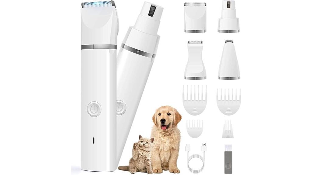 quiet rechargeable pet trimmer