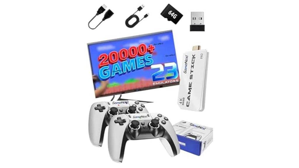 retro game console with 20 000 games