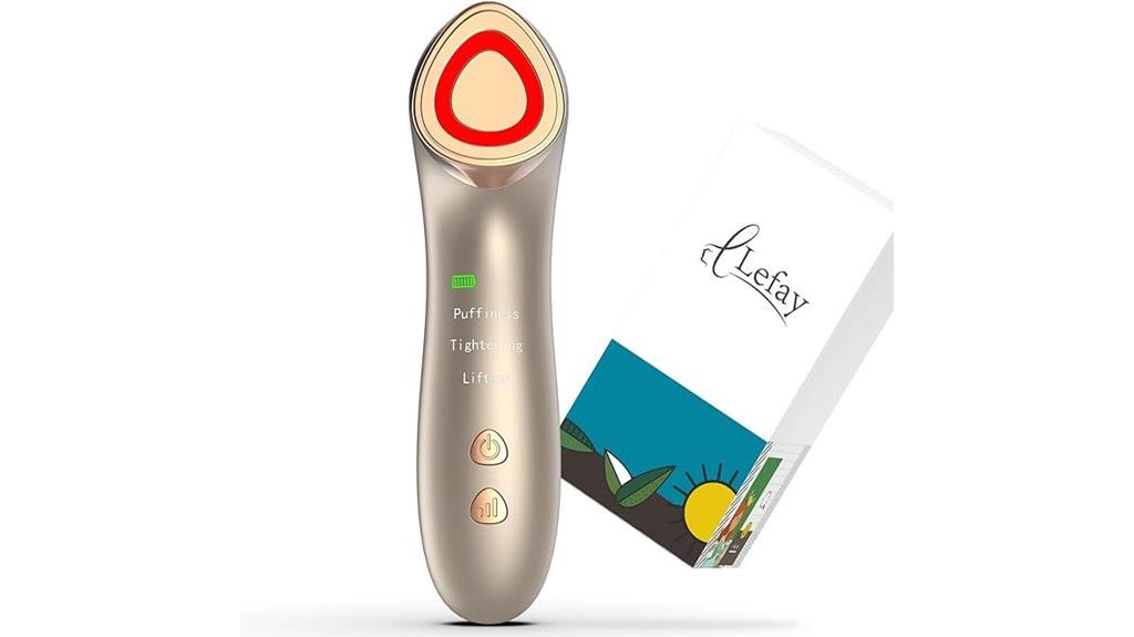 rf microcurrent facial device