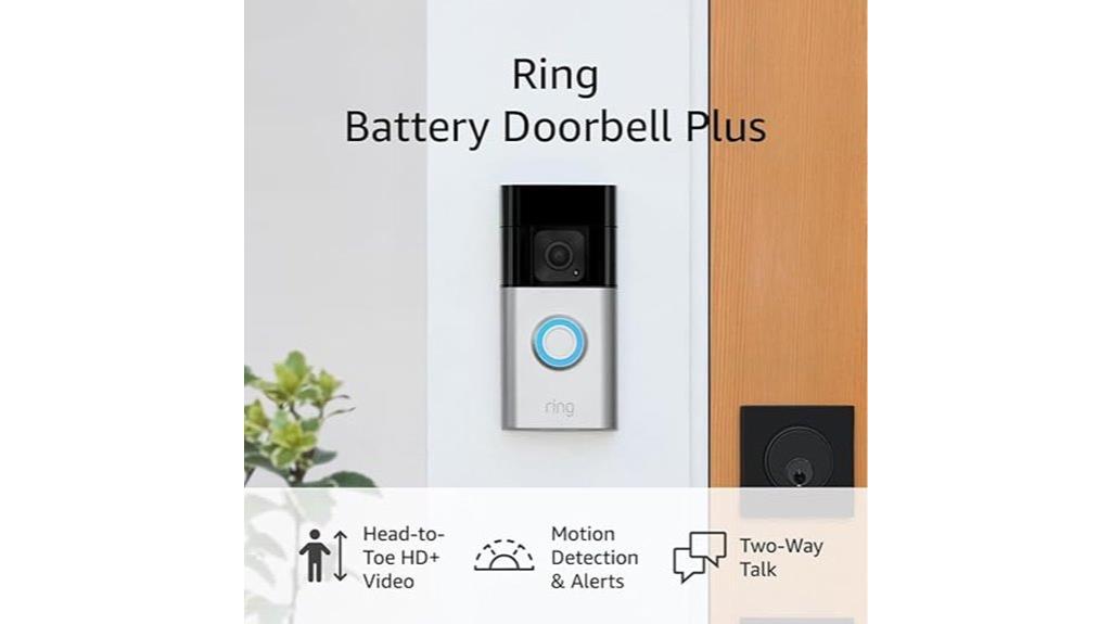 ring doorbell plus video