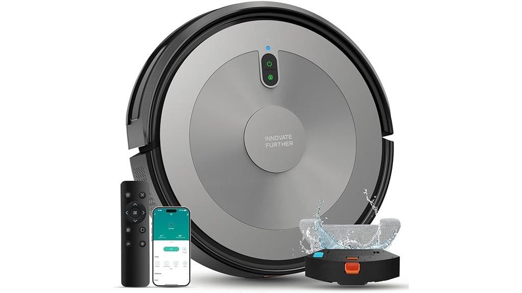 robotic vacuum mop control